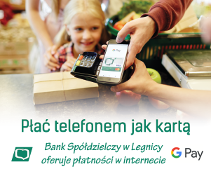 Płatność telefonem G Pay -